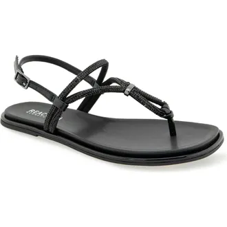 Kenneth Cole Reaction Wali Crystal Sandal in Black at Nordstrom Rack, Size 7.5