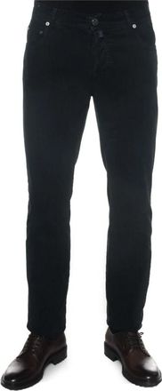 Kiton 5-Pocket Broek - Heren - Slim Fit Jeans - Grijs - W32 - Jeans