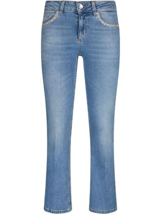 Liu Jo Cropped jeans - Blauw