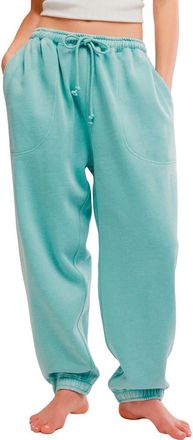 Free People Intimately FP Slow it Down Joggers in Aqua at Nordstrom, Size X-Small