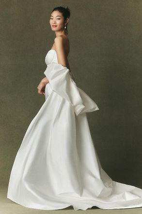 Anthropologie Watters Taffeta Cape
