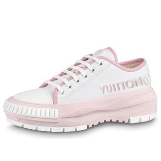 Louis Vuitton (WMNS) LOUIS VUITTON Squad Sneakers White Pink 1AACVV