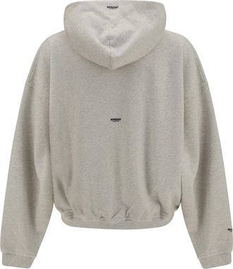 Represent Mens Micro Owners Club Hoodie Cream Marl Cotton Sweatshirts Sweater