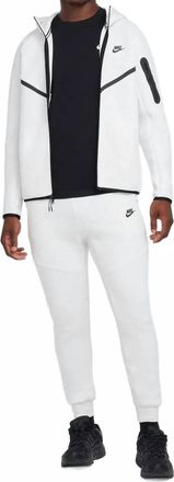 Nike Mens Tech Fleece Joggers In Birch Heather/black