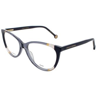 Carolina Herrera Ladies Blue Cat Eye Eyeglass Frames Ch 0064