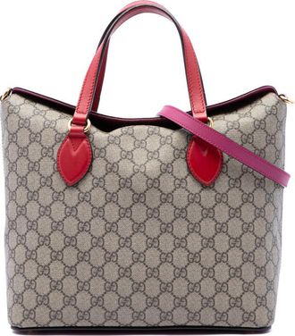 Gucci Pre-owned Gucci GG Supreme Linea A Fold Over Tote Ladies Z8BVIN2XBLV7ZLLL