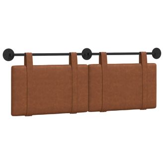 vidaXL Cabecero Colgante Marr&oacute;n Pu Antiguo Vidaxl