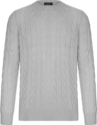 Nome Crew Neck Cable Knit Sweater