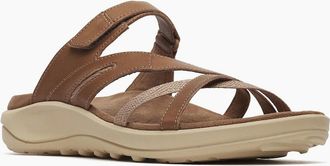 Merrell Womens Merrell District 4 Leather Womens Mocha Sandals - Brown - Size: 4
