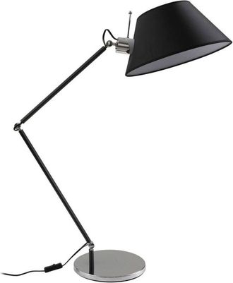 Lucande Lámpara de mesa Dansari en Negro Metal - Lucande