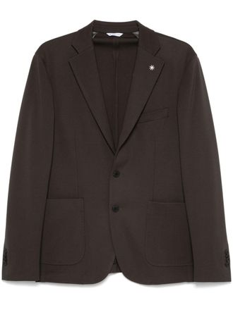 Manuel Ritz single-breasted blazer - Green