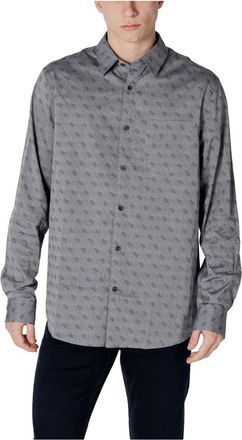 Guess Hombre, Camisas, Gris, Talla: M