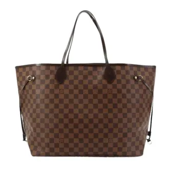 Louis Vuitton Pre-owned Tote Bags, female, Brown, Size: ONE SIZE Pre-owned Vintage Damier Canvas Tote Bag