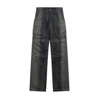 Rick Owens Stefan Cargo Jeans - Jeans - Hombre - Negro - W29