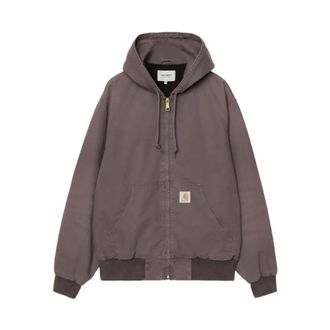 Carhartt Work in Progress Carhartt Wip, Zip-throughs, male, Brown, Size: XL OG Active Jacket