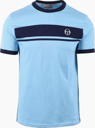 Sergio Tacchini Mens SERGIO TACCHINI MASTER T-SHIRT BALTIC SEA/MARITIME BLUE - Size: 44