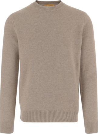 Guest In Residence Kasjmier Crew Neck Trui Beige - Heren - Cashmere truien - Beige - S - Kasjmier - Truien & Vesten