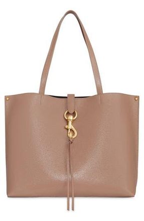 Rebecca Minkoff Megan Leather Tote in Blushing at Nordstrom Rack