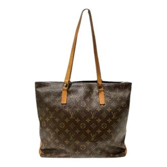 Louis Vuitton Pre-owned Tote Bags, female, Brown, Size: ONE SIZE Pre-owned Cabas Mezzo Tote Bag