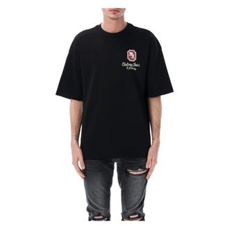 Amiri T-Shirts, male, Black, Size: S Chateau Tee