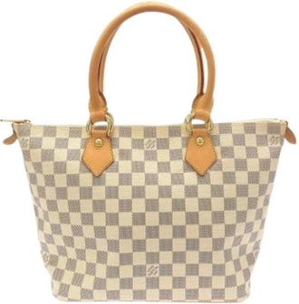 Louis Vuitton Pre-owned Saleya PM Tote Bag - Dames - Vintage Shopper - Beige - ONE Size - Vintage