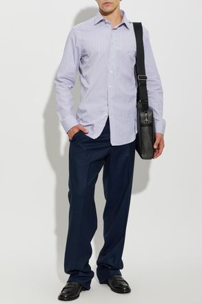Etro Shirt With Striped Pattern, Mens, Multicolour
