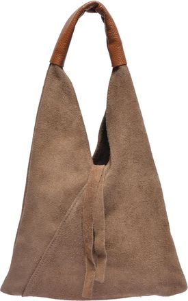 Anna Luchini Beige Rundleer Tas