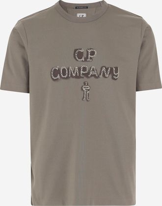 C.P. Company Cp Company Cotton Logo T Shirt
