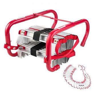 OEM Scala Di Corda Di Soccorso 15,2 M, Scala Antincendio Retrattile
