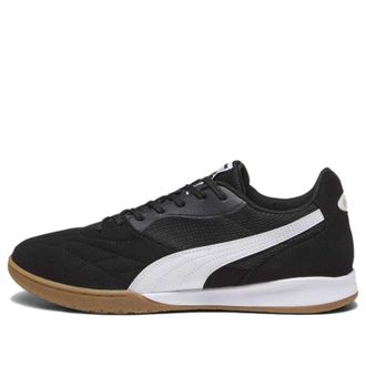Puma King Top IT Black White Gum 107349-01