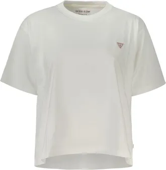 Guess Bianco Katoenen Dames T-Shirt