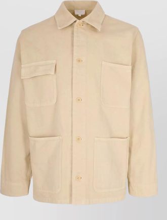 A.P.C. straight jacket chest pocket front pockets