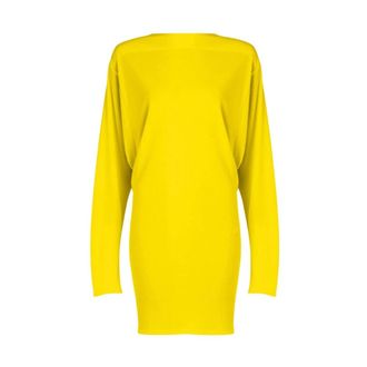 Jacquemus Short Dresses, female, Yellow, Size: XS Mistral Short Dress