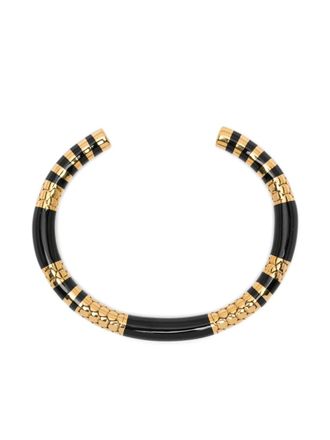 Aur&eacute;lie Bidermann Positano bracelet - women - Resin/Gold Plated Brass - One Size