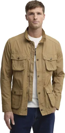 Barbour zomerjas Barbour camel rits knopen normale fit