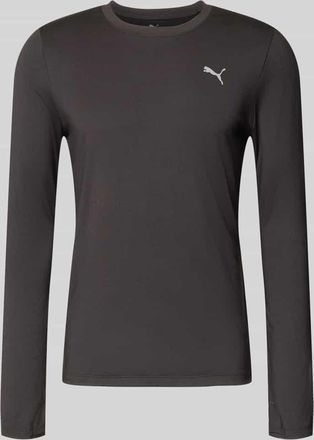 Puma Longsleeve mit Logo Modell CLOUDSPUN in Black, Gr&ouml;&szlig;e XXL