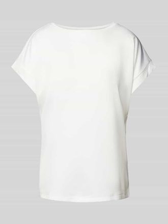 Christian Berg Blusenshirt aus Satin in Offwhite, Gr&ouml;&szlig;e 36