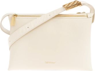 Off-white Sandbag 404 Bag - Dames - Schoudertassen - Beige - ONE Size - Leer - Tassen