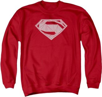 Gildan Batman V Superman Techy S Adult Crewneck Sweatshirt