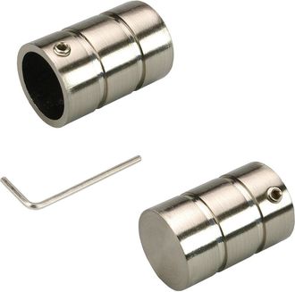 Liedeco Gardinenstangen-Endstück »Zylinder« für Gardinenstangen Ø 16 mm