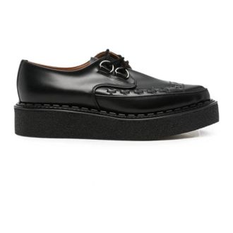 Comme Des Gar&ccedil;ons Herenschoenen X George COX - Heren - Veterschoenen - Zwart - 43 EU - Leer - Schoenen