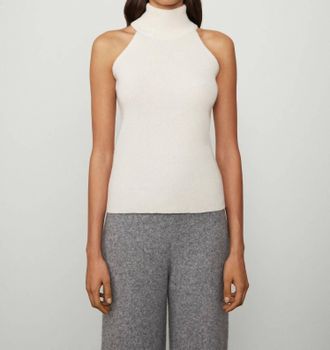 Lisa Yang Freya Tank Top In Cream