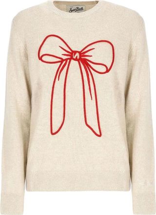 MC2 Saint Barth Donna, Maglie, Beige, L, new