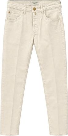 Jacob Cohen Rechte Jeans - Heren - Regular Fit Jeans - Beige - W30 - Jeans