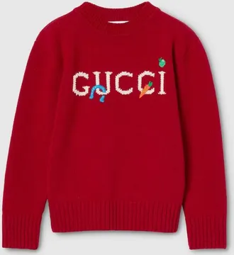 Gucci Kids - Wool Sweater, Red, Ready-to-wear