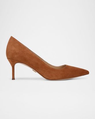 Veronica Beard Rita Suede Classic Pumps