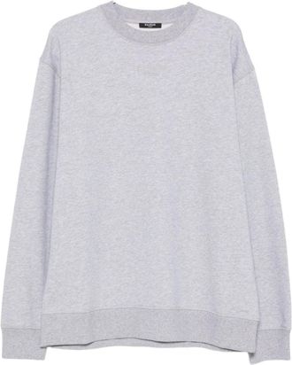 Balmain Sudadera con logo - Sweatshirts & Hoodies - Hombre - Gris - M