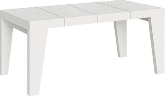 Itamoby Itamoby - Tavolo Allungabile 90x90/246 Cm Naxy Premium Bianco Frassino