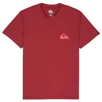 Quiksilver EV Mini Logo S/S T-Shirt f&uuml;r Herren | rot
