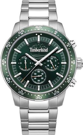 Timberland Parkman Multifunction Chronograph Bracelet Watch, 44mm in Silver at Nordstrom